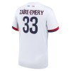 Oficiální Fotbalový Dres Paris Saint-Germain Zaire Emery 33 Hostující 2024-25 pro Děti